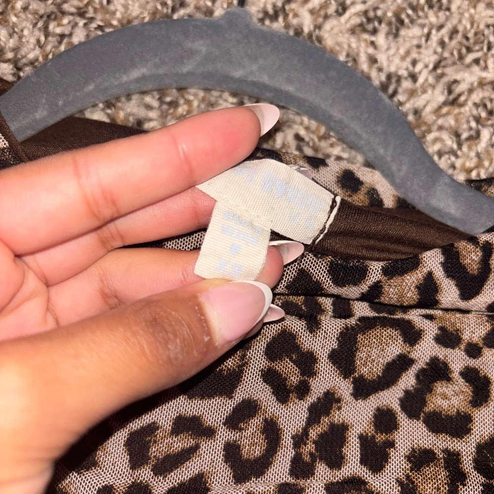 Leopard Print Women's shirt